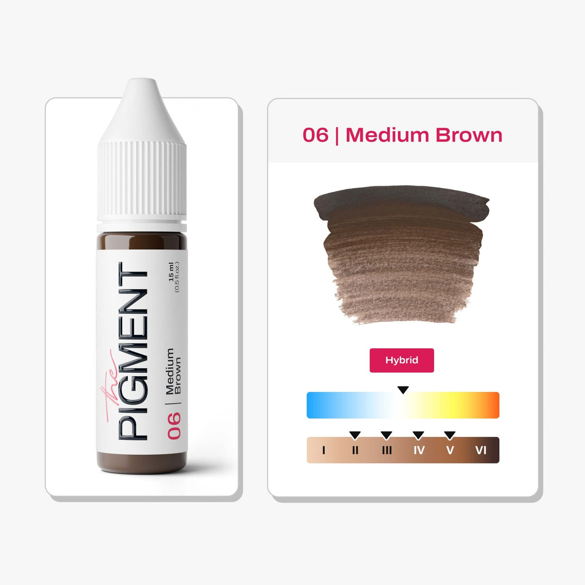 The Pigment - 06 Medium Brown - 15ml