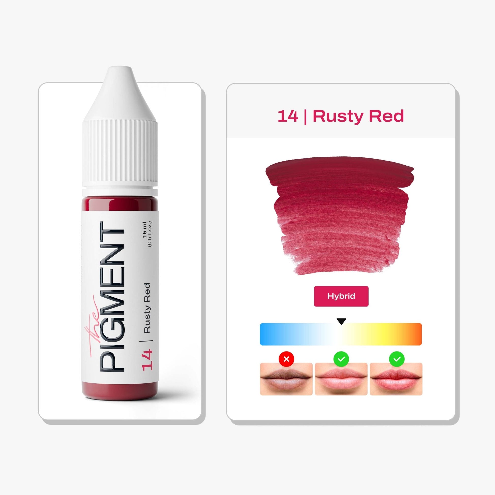 The Pigment - 14 Rusty Red - 15ml