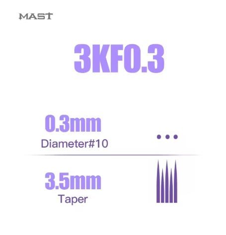 Mast PRO 3 Flat KF cartridge box of 20 pieces