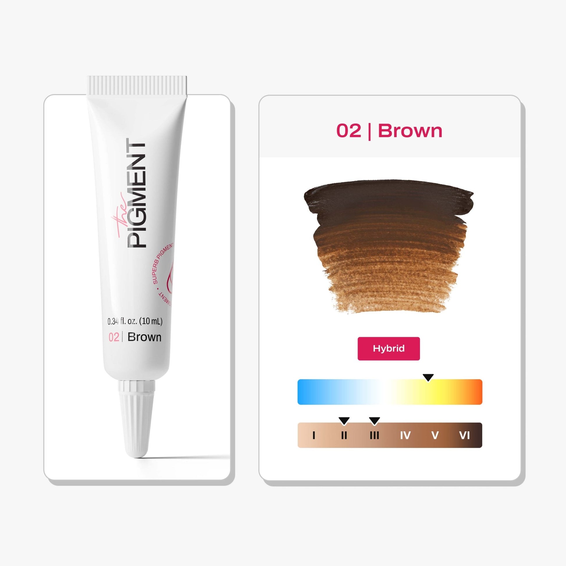 The Pigment - Microblading Pigment - Brown 2 - 10ml
