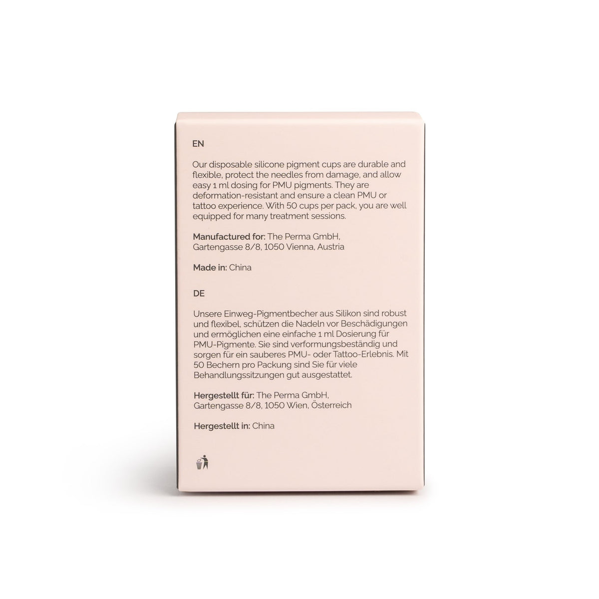 The Pigment - The Perma - Silicon Ink Cup - 50pcs