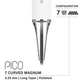 Vertix Pico 7 Magnum Curved cartridge box packaging